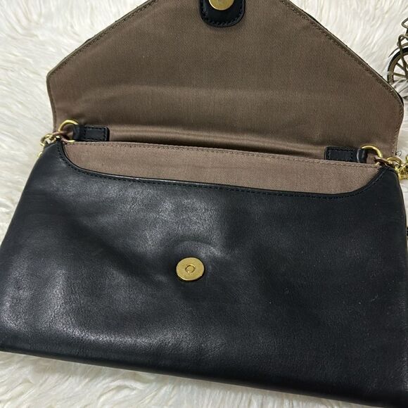 J CREW LEATHER EMVELOPE SHOULDER BAG - Picture 6 of 10